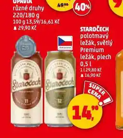 Penny Market Pivo staročech nabídka