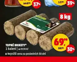 Penny Market Topné brikety nabídka