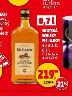 Penny Market Skotská whisky mc illroy nabídka