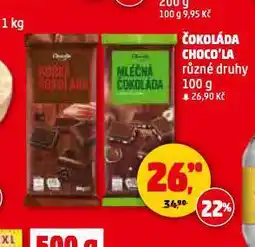 Penny Market Čokoláda choco'la nabídka