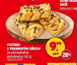 Penny Market Pletenec s pekanovými ořechy nabídka