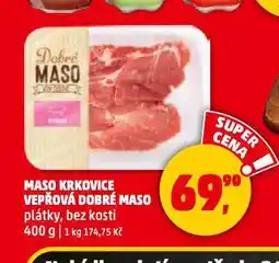 Penny Market Maso vepřová krkovice nabídka