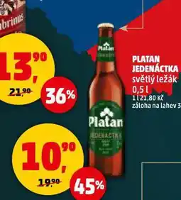 Penny Market Pivo platan jedenáctka nabídka