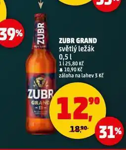 Penny Market Pivo zubr grand nabídka