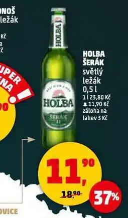 Penny Market Pivo holba šerák nabídka