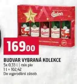 Terno BUDVAR VYBRANÁ KOLEKCE 5x0,33 l nabídka