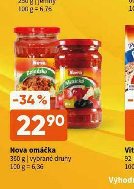 Terno Nova omáčka nabídka