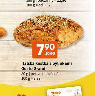 Terno Italská kostka s bylinkami gusto grand nabídka