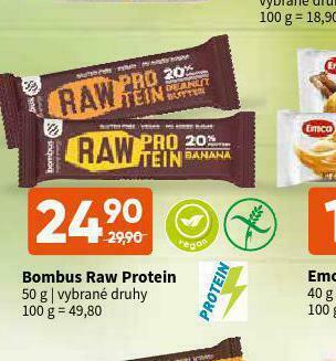 Terno Bombus raw protein nabídka