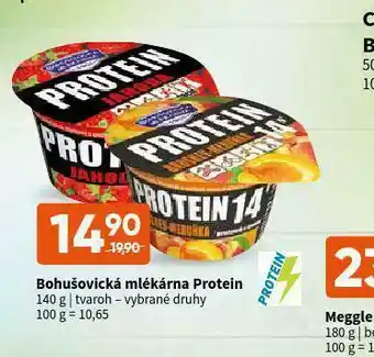 Terno Bohušovická mlékárna prot ein tvaroh nabídka