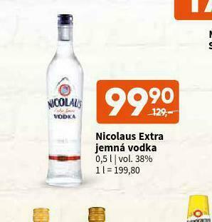 Terno Nicolaus extra jemná vodka nabídka