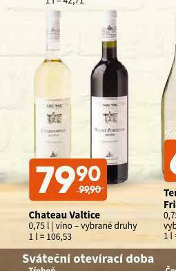 Terno Chateau valtice nabídka