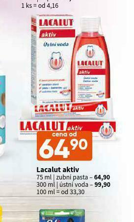 Terno Lacalut zubní pasta nabídka