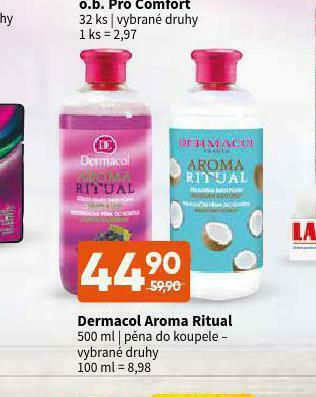 Terno Dermacol aroma ritual pěna do koupele nabídka