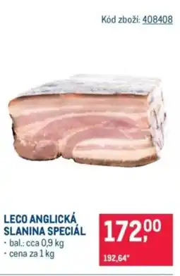 Makro Leco anglická slanina special nabídka