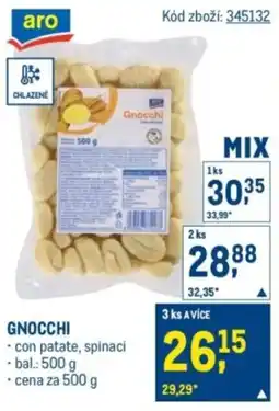 Makro Gnocchi nabídka