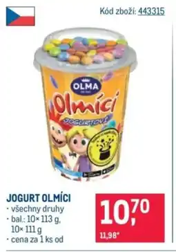 Makro OLMA Jogurt olmíci nabídka