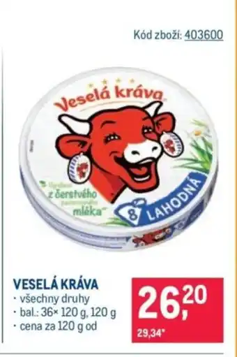 Makro Veselá kráva nabídka