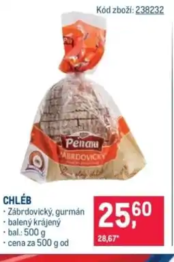 Makro Chléb nabídka