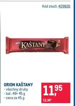 Makro Orion Kaštany nabídka