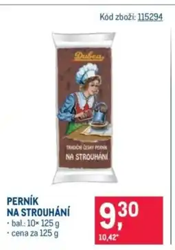 Makro Perník na strouhání nabídka