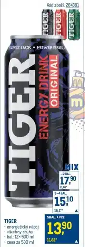 Makro Tiger nabídka
