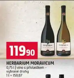 Terno HERBARIUM MORAVICUM 0,75 l nabídka