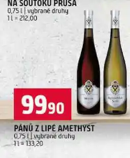 Terno PÁNŮ Z LIPÉ AMETHYST 0,75 l nabídka