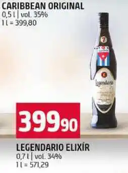 Terno LEGENDARIO ELIXÍR 0,7 l nabídka