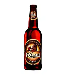 Flop Velkopopovický Kozel Černý, tmavé výčepní pivo 0,5l 0.5l nabídka