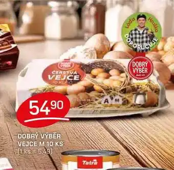 DOBRÝ VÝBĚR VEJCE M 10 KS