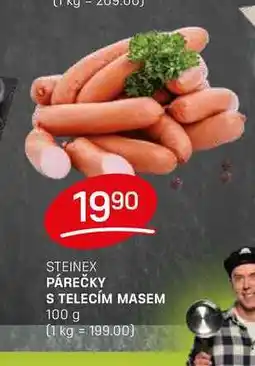 Flop PÁREČKY S TELECÍM MASEM 100 g nabídka