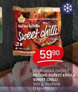 Flop PEČENÁ KUŘECÍ KŘÍDLA SWEET CHILLI 500 g, mražené nabídka