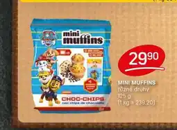 Flop MINI MUFFINS různé druhy 125 g nabídka