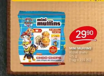 Flop MINI MUFFINS různé druhy 125 g nabídka