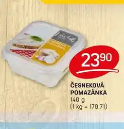 Flop ČESNEKOVÁ POMAZÁNKA 140 g nabídka