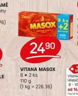 Flop VITANA MASOX 8 + 2 ks 110 g nabídka