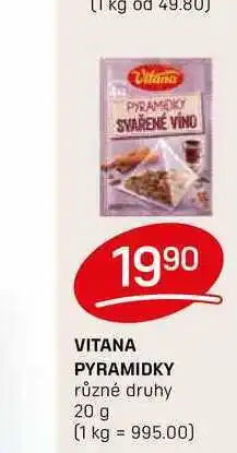 Flop VITANA PYRAMIDKY různé druhy 20 g nabídka