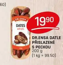 Flop DR.ENSA DATLE PŘISLAZENÉ S PECKOU 200 g nabídka
