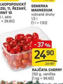 Flop RAJČATA CHERRY 250 g, vanička nabídka