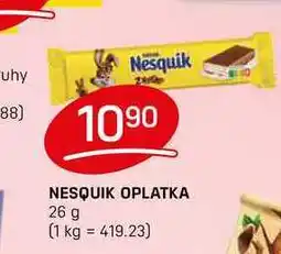 Flop NESQUIK OPLATKA 26 g nabídka