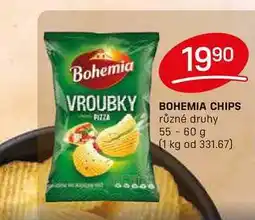 Flop BOHEMIA CHIPS různé druhy 55-60 g nabídka