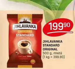 Flop JIHLAVANKA STANDARD ORIGINAL 500 g, mletá nabídka