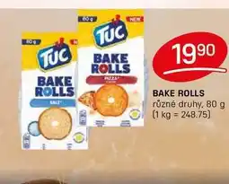 Flop BAKE ROLLS různé druhy, 80 g nabídka