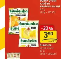 Flop ŠUMĚNKA různé druhy 10 g nabídka