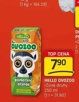 Flop HELLO OVOZOO různé druhy 250 ml nabídka