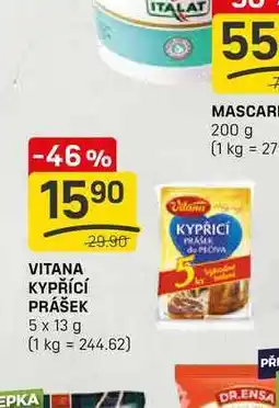 Flop VITANA KYPŘÍCÍ PRÁŠEK 29.90 5 x 13 g nabídka