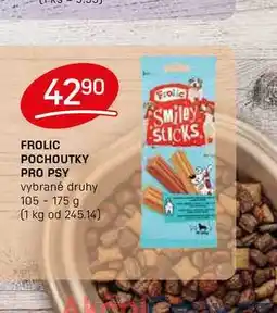 Flop FROLIC POCHOUTKY PRO PSY vybrané druhy 105-175 g nabídka