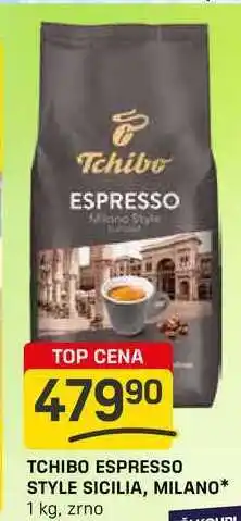 Flop TCHIBO ESPRESSO STYLE SICILIA, MILANO 1 kg, zrno nabídka