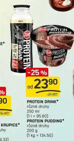Flop PROTEIN PUDDING různé druhy 200 g nabídka